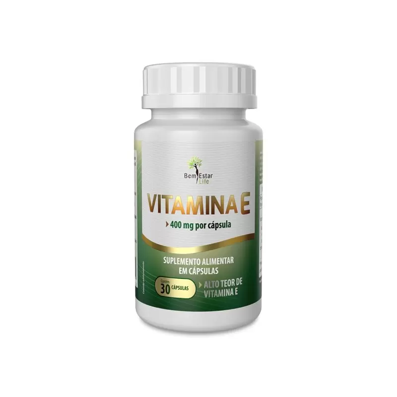 VITAMINA E 400MG - 30 CAPSULAS 